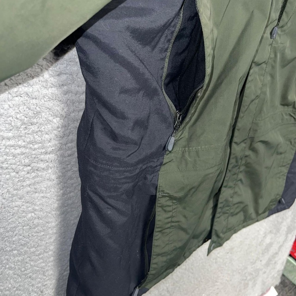 LL Bean‎ Parka Jacket Men's Size 2XL XXL Green Black Color Block Primaloft Ski - Picture 10 of 13